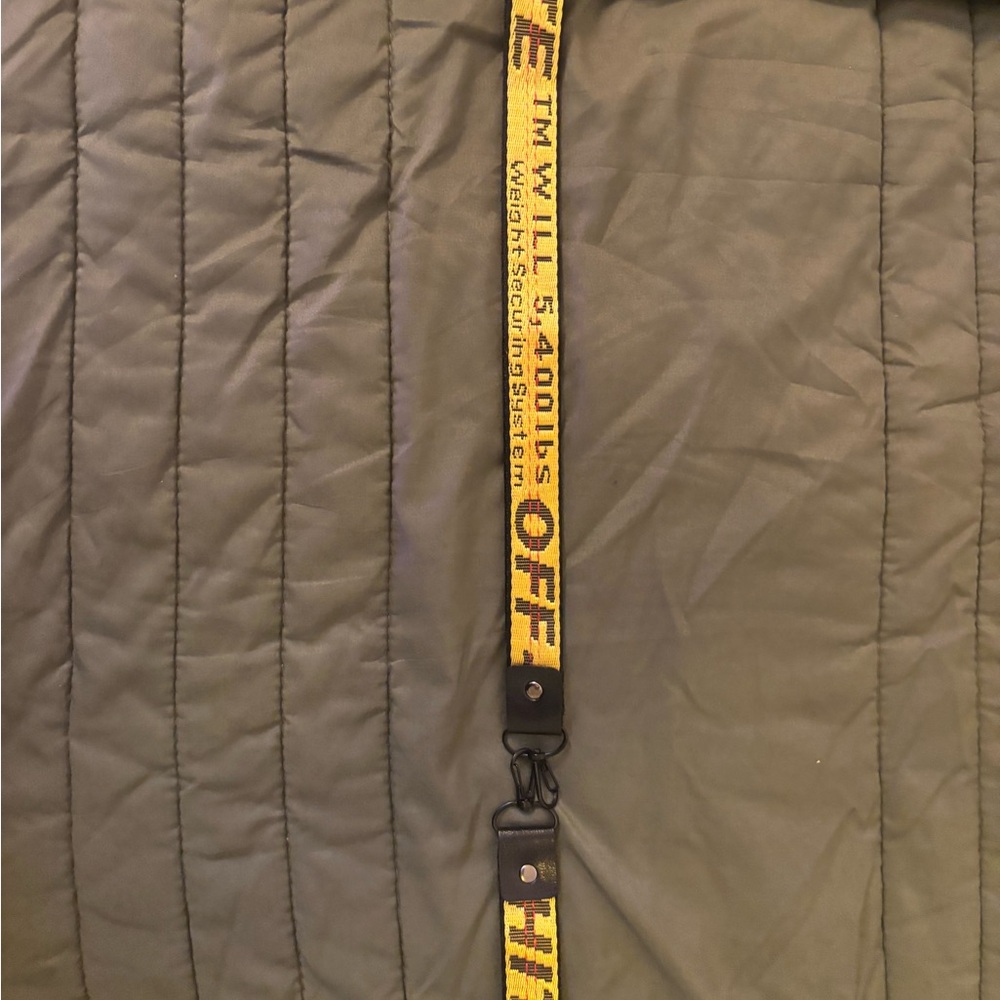 Off-White Yellow Industrial Belt
